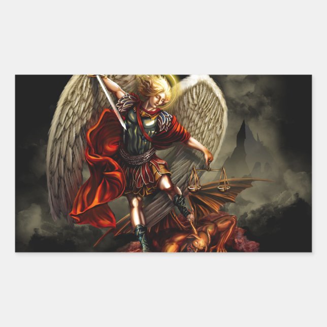 St. Michael the Archangel Sticker (Front)