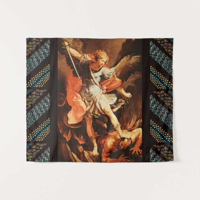St. Michael the Archangel Tapestry (Front (Horizontal))