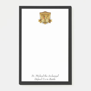 St. Michael the Archangel Traditional Catholic Post-it Notes