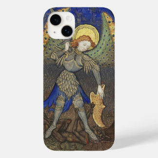 St. Michael the Archangel with Devil Case-Mate iPhone 14 Plus Case