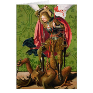 St Michael tuant le dragon