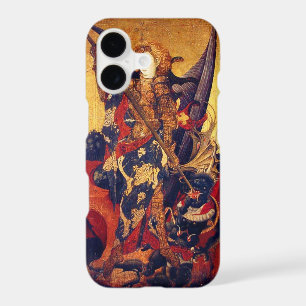 St. Michael Vanquishing Devil as Medieval Knight