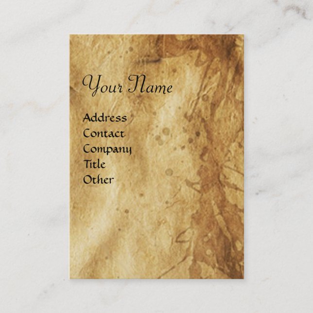 St. Michael Vanquishing Devil as Medieval Knight Business Card (Front)