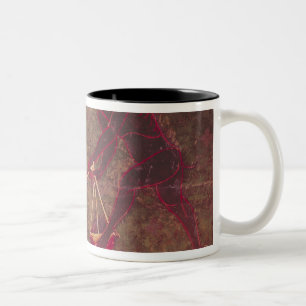 St. Michael Weighing Souls, from an altarpiece Two-Tone Coffee Mug
