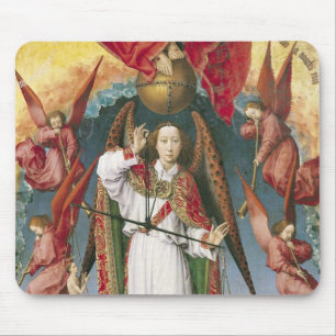 St. Michael Weighing the Souls Mouse Pad
