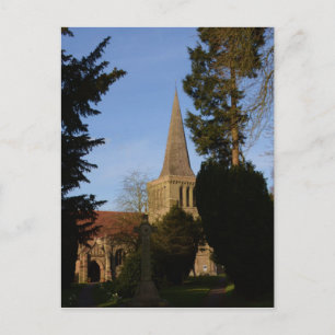 St Michaels Church Stoke Prior Postcard