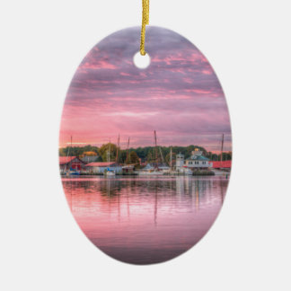 St. Michaels Harbour Ceramic Ornament