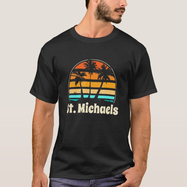 St Michaels Maryland Beach Md Beach Bum T-Shirt (Front)