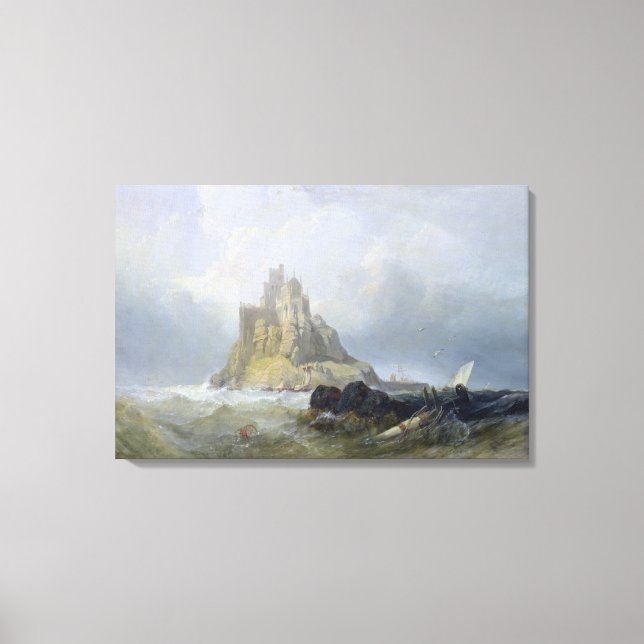 St. Michael's Mount, Cornwall Canvas Print (Front)