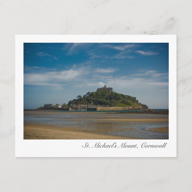 St. Michael's Mount, Cornwall Postcard (Front)