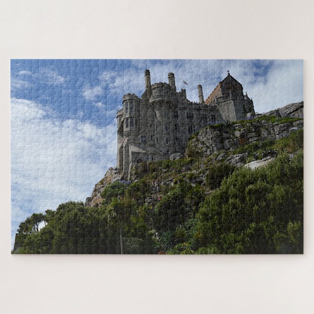 St michaels mount. Penzance Jigsaw Puzzle (Horizontal)