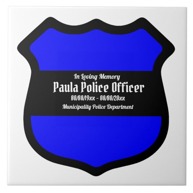 St. Michael's Shield (Style 3) Tile (Front)