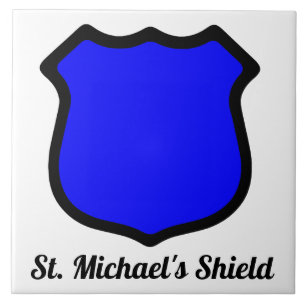 St. Michael's Shield Tile