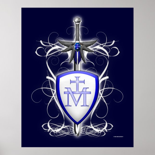 St. Michael's Sword Poster (Front)