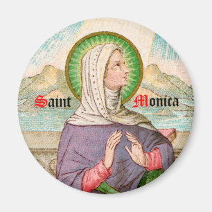 St. Monica of Tagaste (SAU 047; detail) Magnet