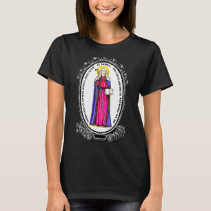 St Monica Prayer Unfaithfulness Victims Wives Cath T-Shirt