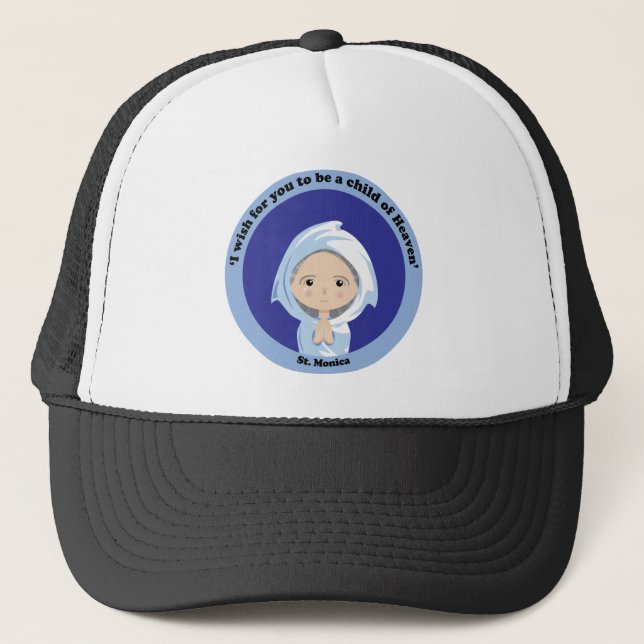 St. Monica Trucker Hat (Front)
