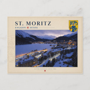 St. Moritz, Engadin - Switzerland Postcard