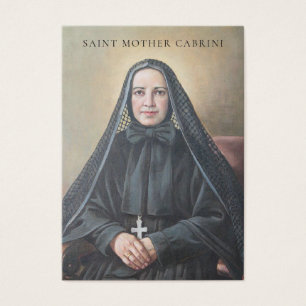 St. Mother Cabrini Catholic Religious Nun Prayer