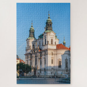 St. Nicholas Church in the old town of Prague Jigsaw Puzzle
