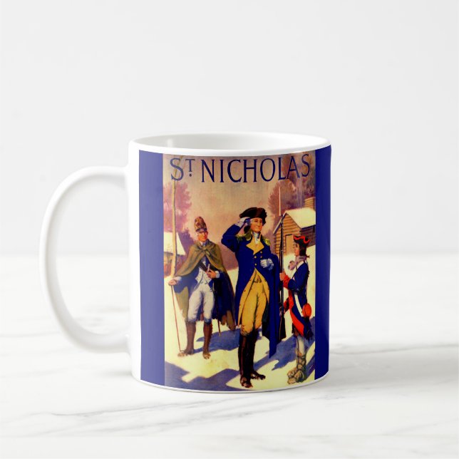 St. Nicholas February 1929 George Washington cover Coffee Mug (Left)