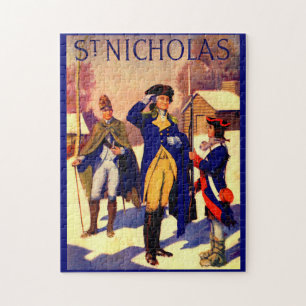 St. Nicholas February 1929 George Washington cover Jigsaw Puzzle