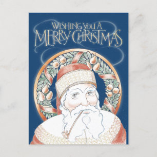 St Nicholas Holiday Postcard