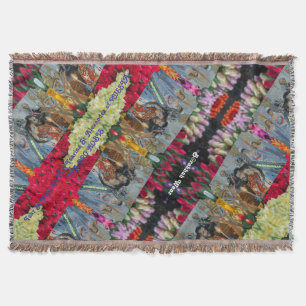 St Nicholas II & St Alexandra of RUSSIA Throw Blanket