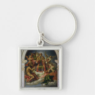 St. Nicholas in Glory with Saints Keychain