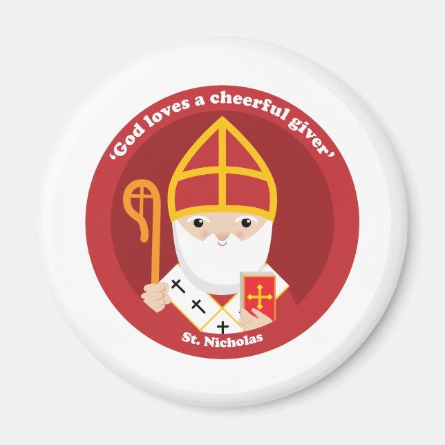 St. Nicholas Magnet (Front)