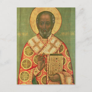 St. Nicholas, Moscow School Postcard