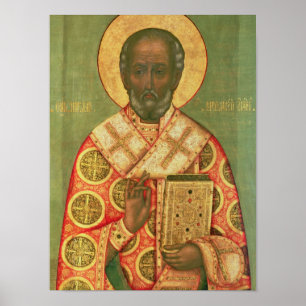 St. Nicholas, Moscow School Poster