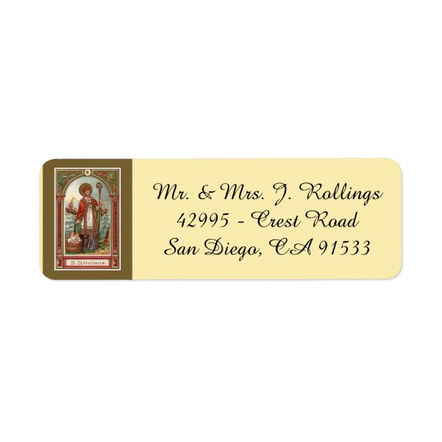 St. Nicholas of Myra Bishop (Front)