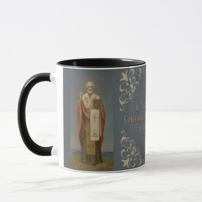 St. Nicholas of Myra Bishop Mug (Left)