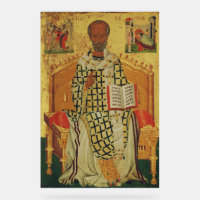 St. Nicholas of Myra Byzantine Orthodox Icon