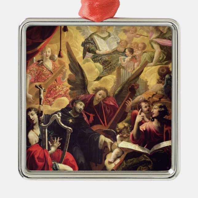 St. Nicholas of Tolentino Metal Ornament (Front)