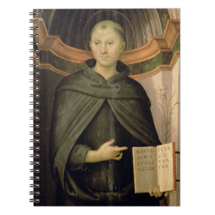 St. Nicholas of Tolentino (panel) Notebook
