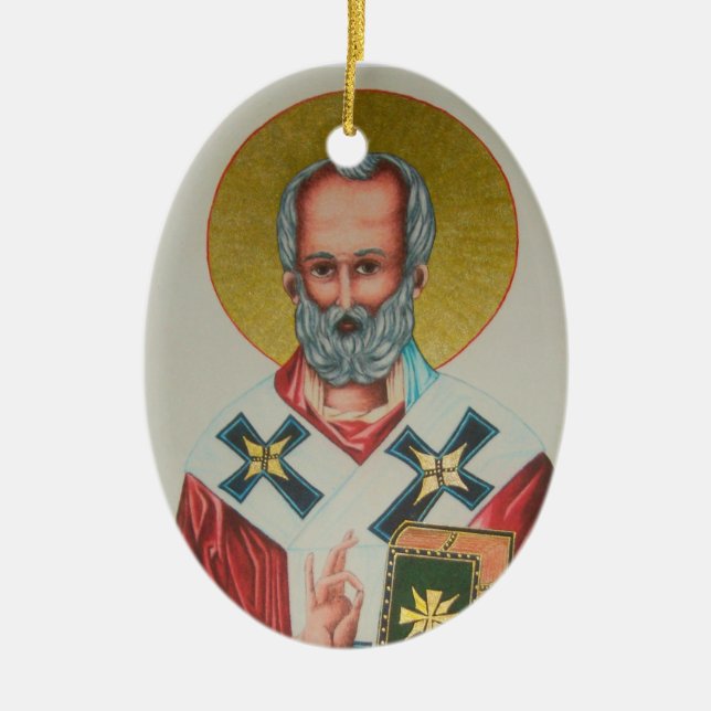 St Nicholas Ornament (Front)