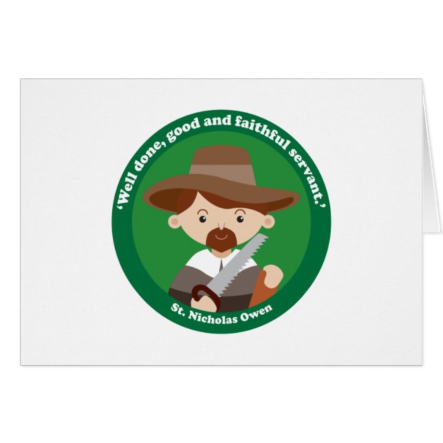 St. Nicholas Owen (Devant horizontal)