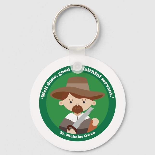 St. Nicholas Owen Keychain (Front)