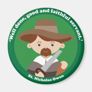 St. Nicholas Owen Magnet