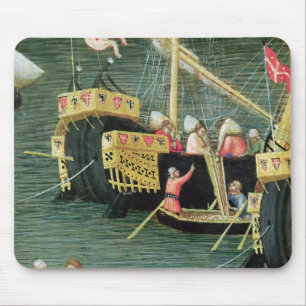 St. Nicholas Saves Mira from Famine Mouse Pad