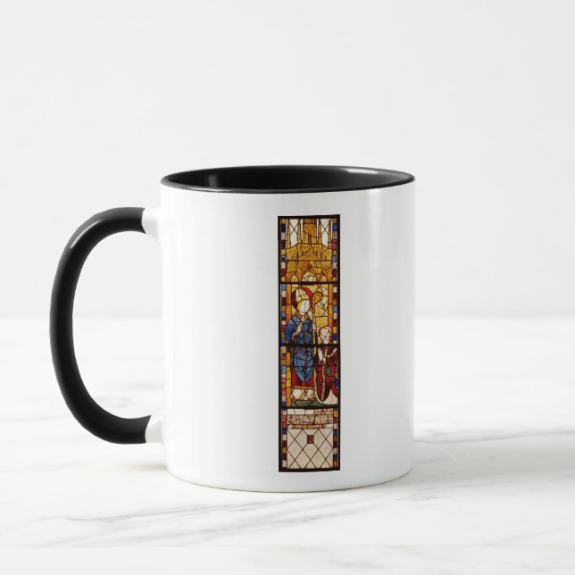 St. Nicholas with a donor Mug (Left)