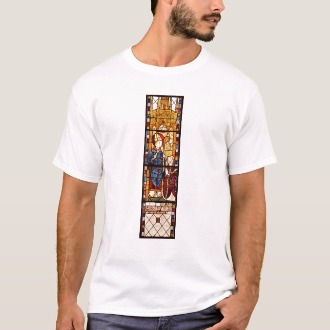 St. Nicholas with a donor T-Shirt (Front)