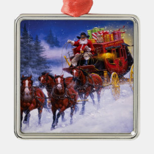 St. Nicks Express Metal Ornament