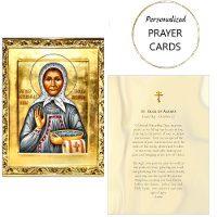 St. Olga of Alaska Prayer Card