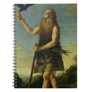 St. Onuphrius (oil on canvas) Notebook