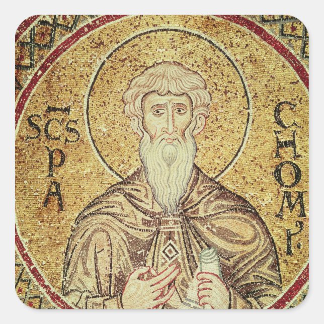 St. Pachomius Square Sticker (Front)