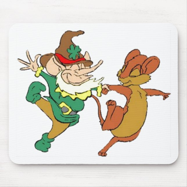 St. Paddy’s Odd Couple Mouse Pad (Front)