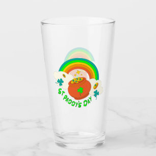 St Paddy's Day Glass